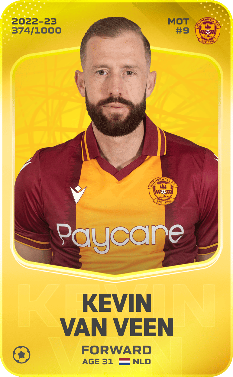 Kevin van Veen 2022-23 • Limited 374/1000