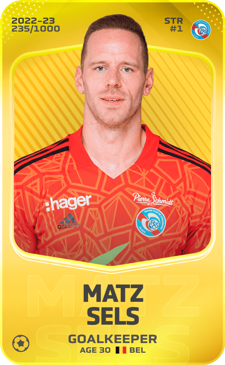 Matz Sels 2022-23 • Limited 235/1000