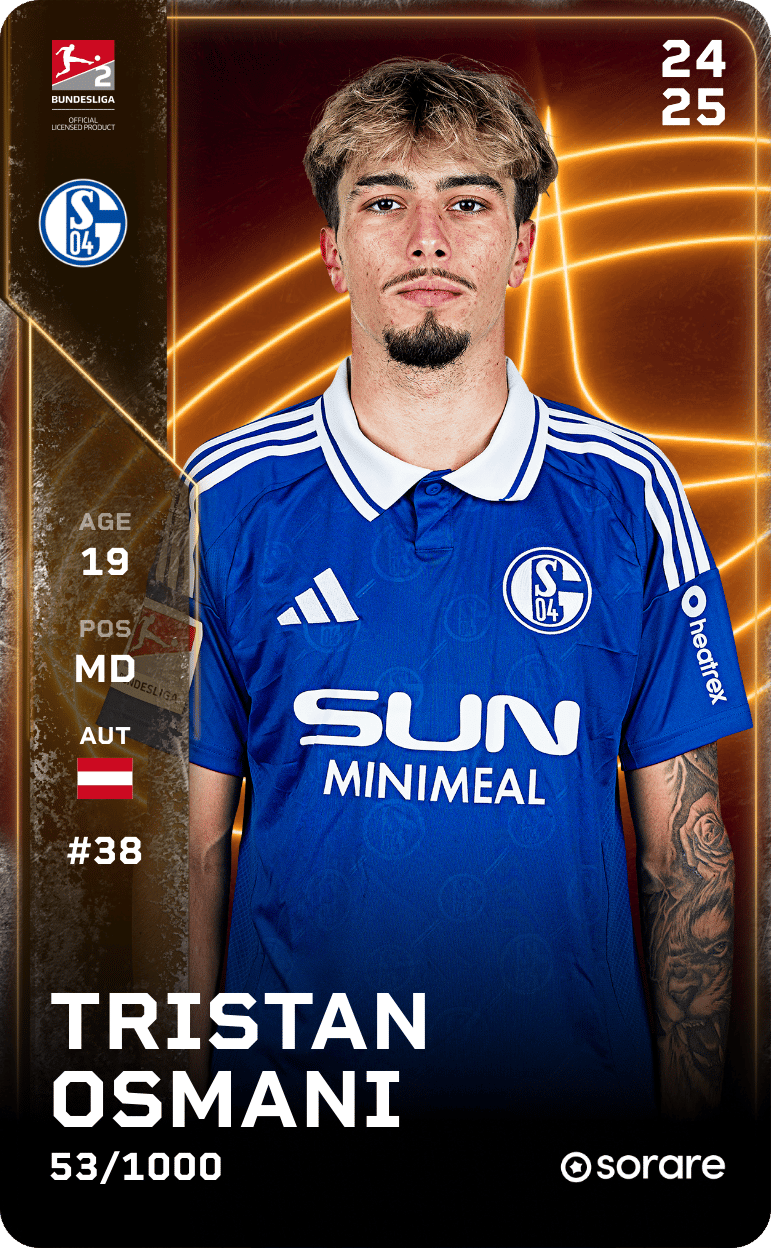Tristan Osmani 2024-25 • Limited 53/1000