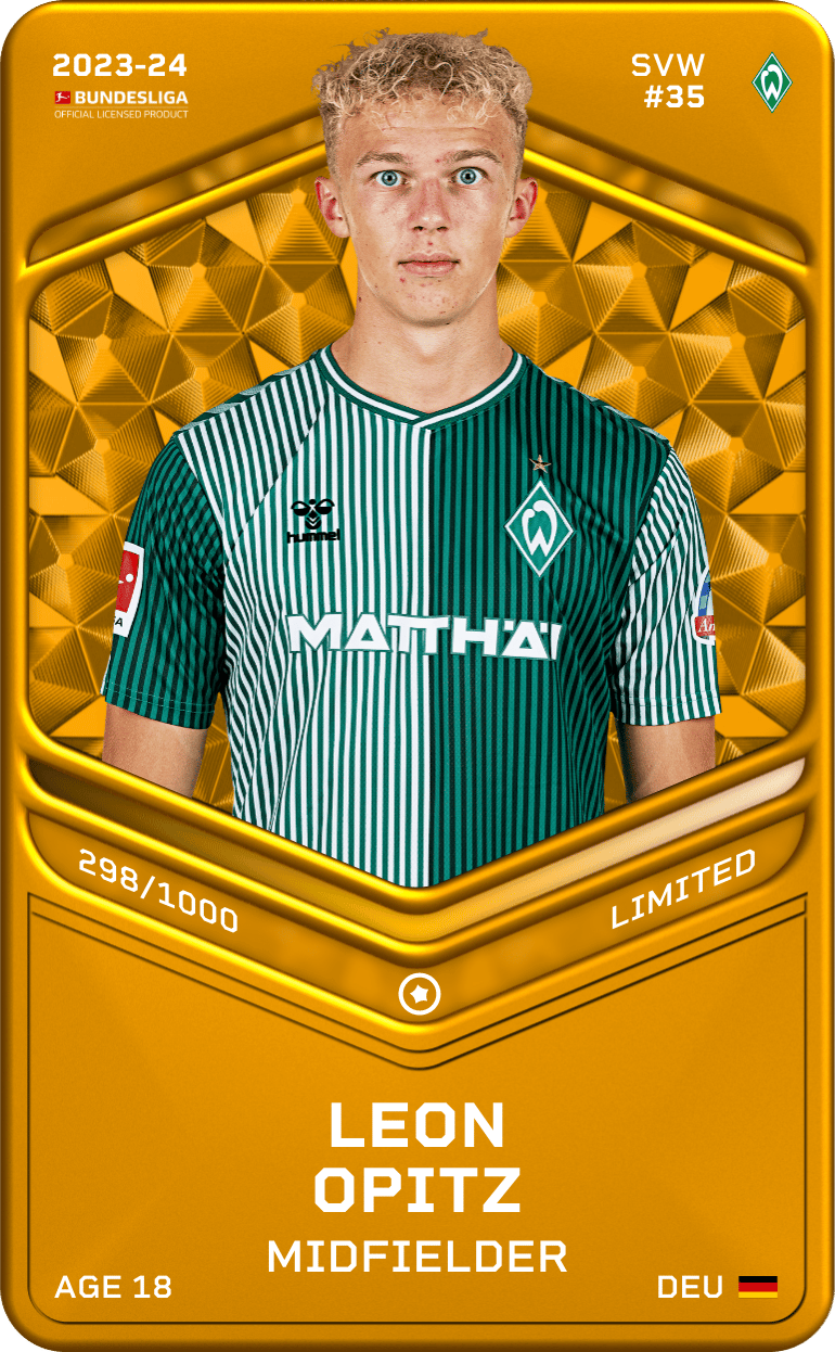 Leon Opitz 2023-24 • Limited 298/1000