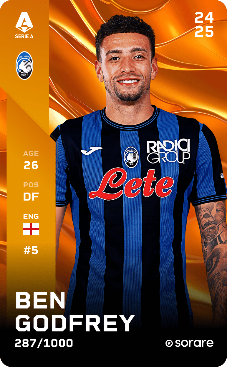 Ben Godfrey 2024-25 • Limited 287/1000