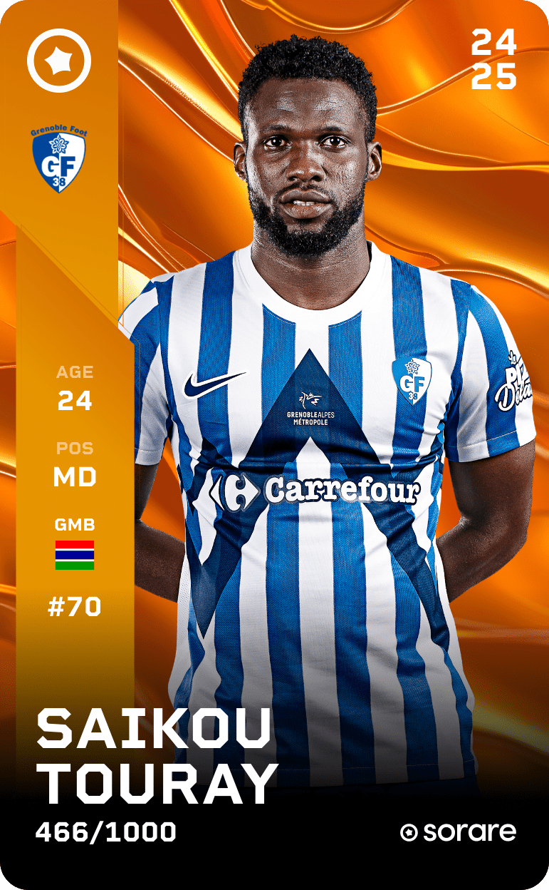 Saikou Touray 2024-25 • Limited 466/1000