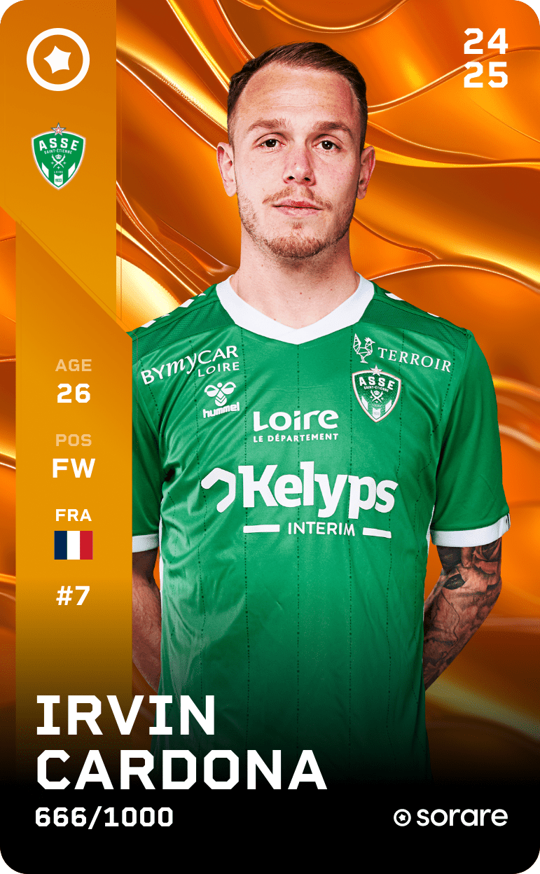 Irvin Cardona 2024-25 • Limited 666/1000