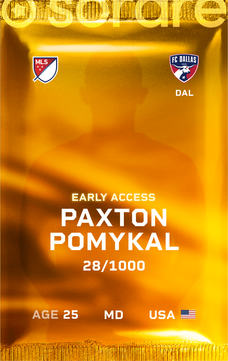 Paxton Pomykal 2025-26 • Limited 28/1000