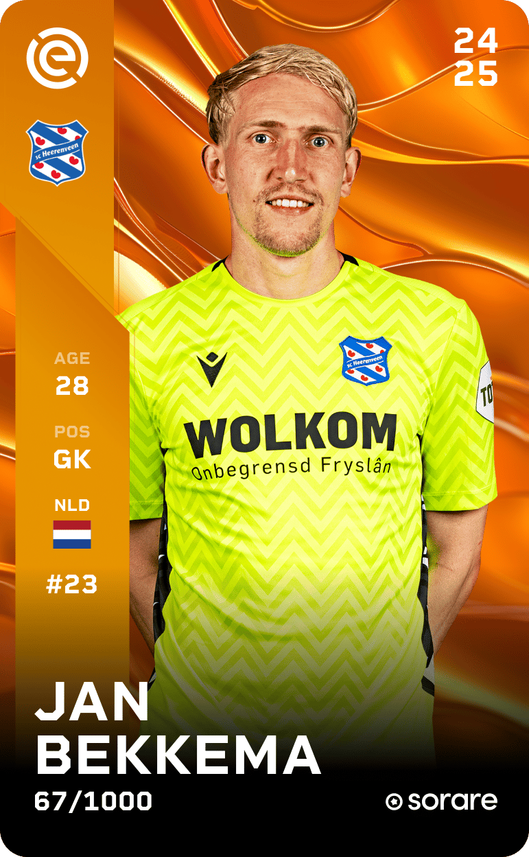 Jan Bekkema 2024-25 • Limited 67/1000
