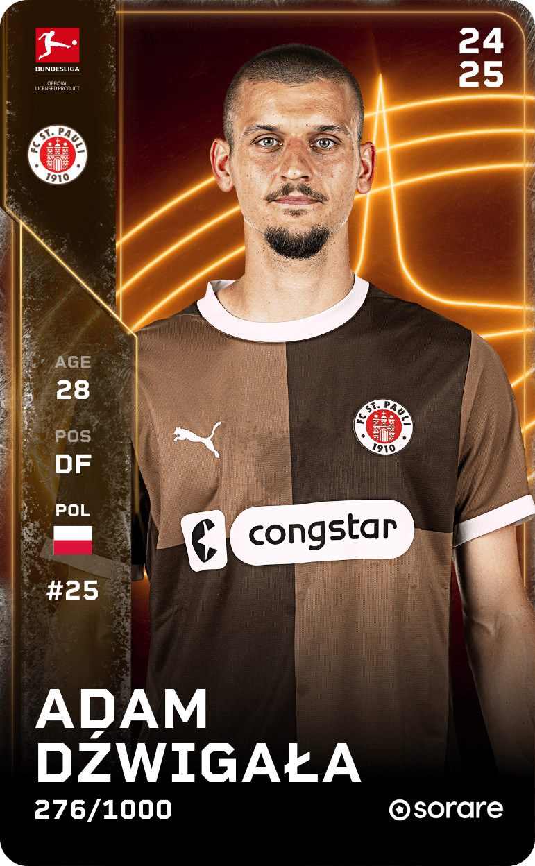 Adam Dźwigała 2024-25 • Limited 276/1000