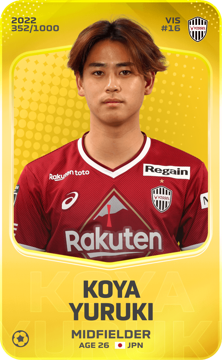 Koya Yuruki 2022-23 • Limited 352/1000