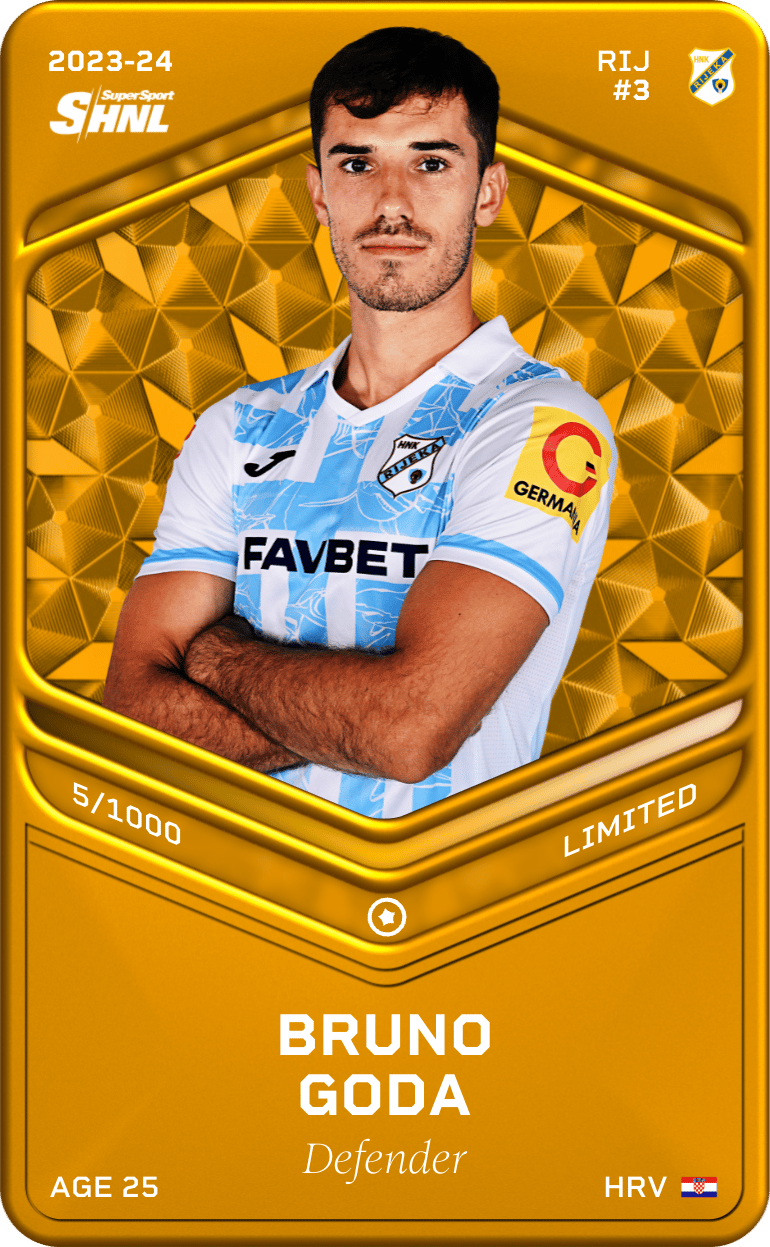 Bruno Goda 2023-24 • Limited 5/1000