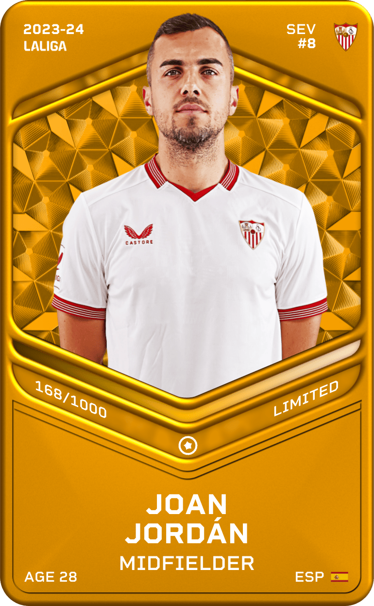 Joan Jordán 2023-24 • Limited 168/1000