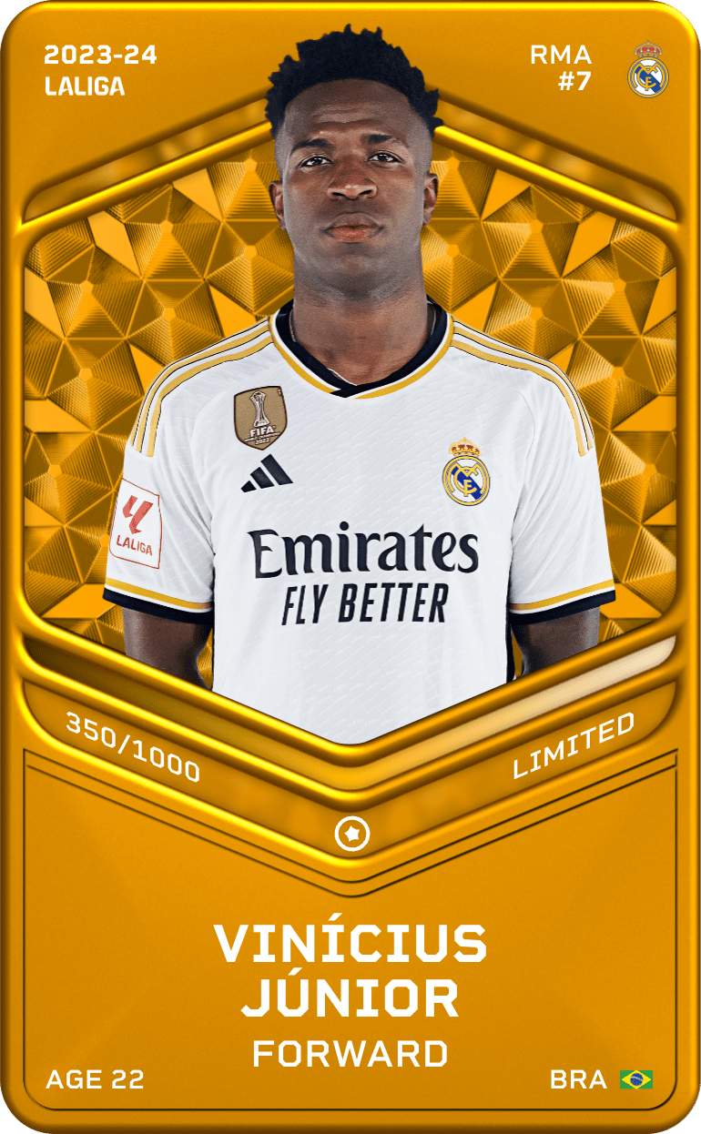 Vinícius Júnior 2023-24 • Limited 350/1000