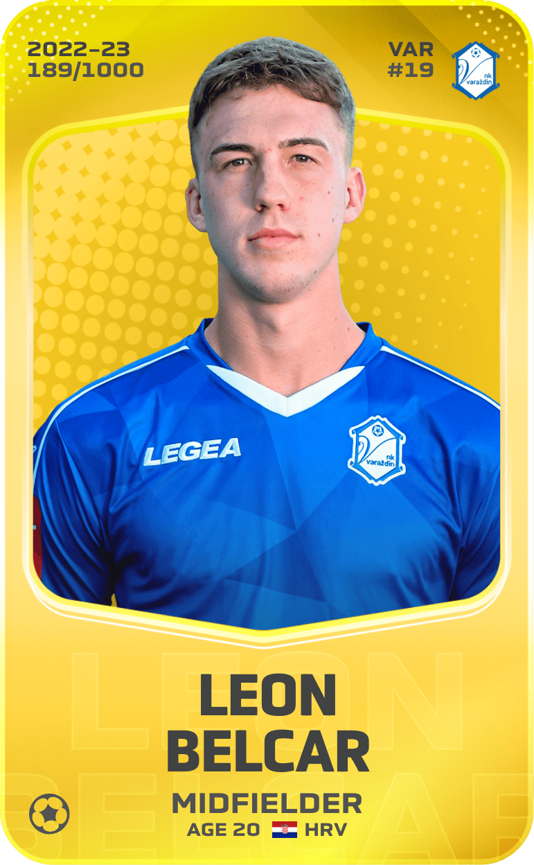 Leon Belcar 2022-23 • Limited 189/1000