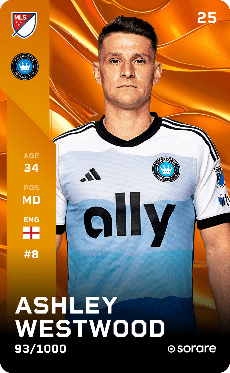 Ashley Westwood 2025-26 • Limited 93/1000