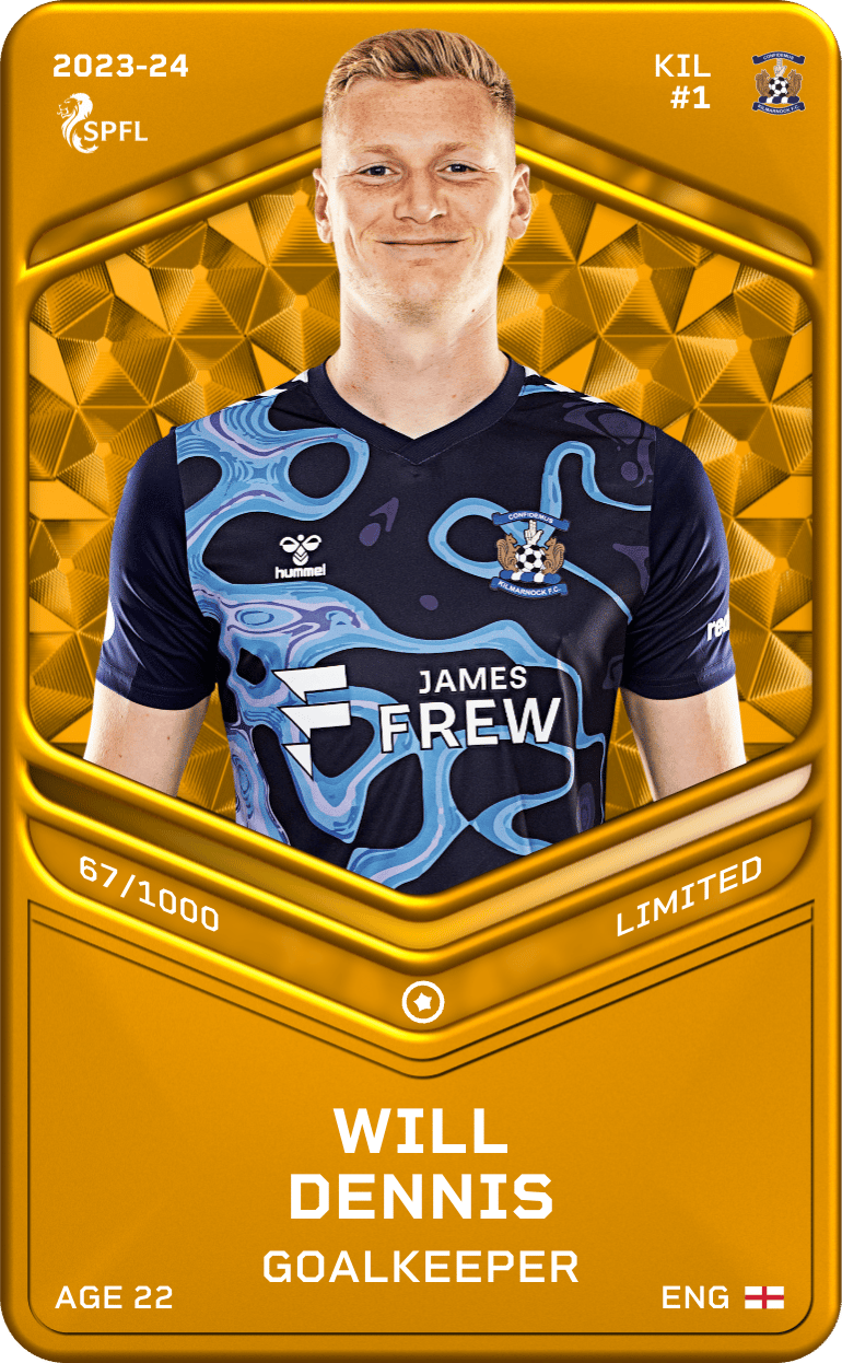 Will Dennis 2023-24 • Limited 67/1000