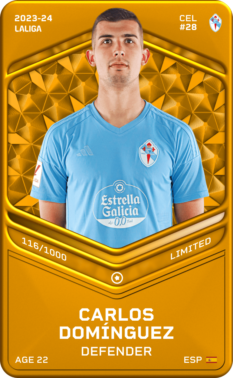 Carlos Domínguez 2023-24 • Limited 116/1000