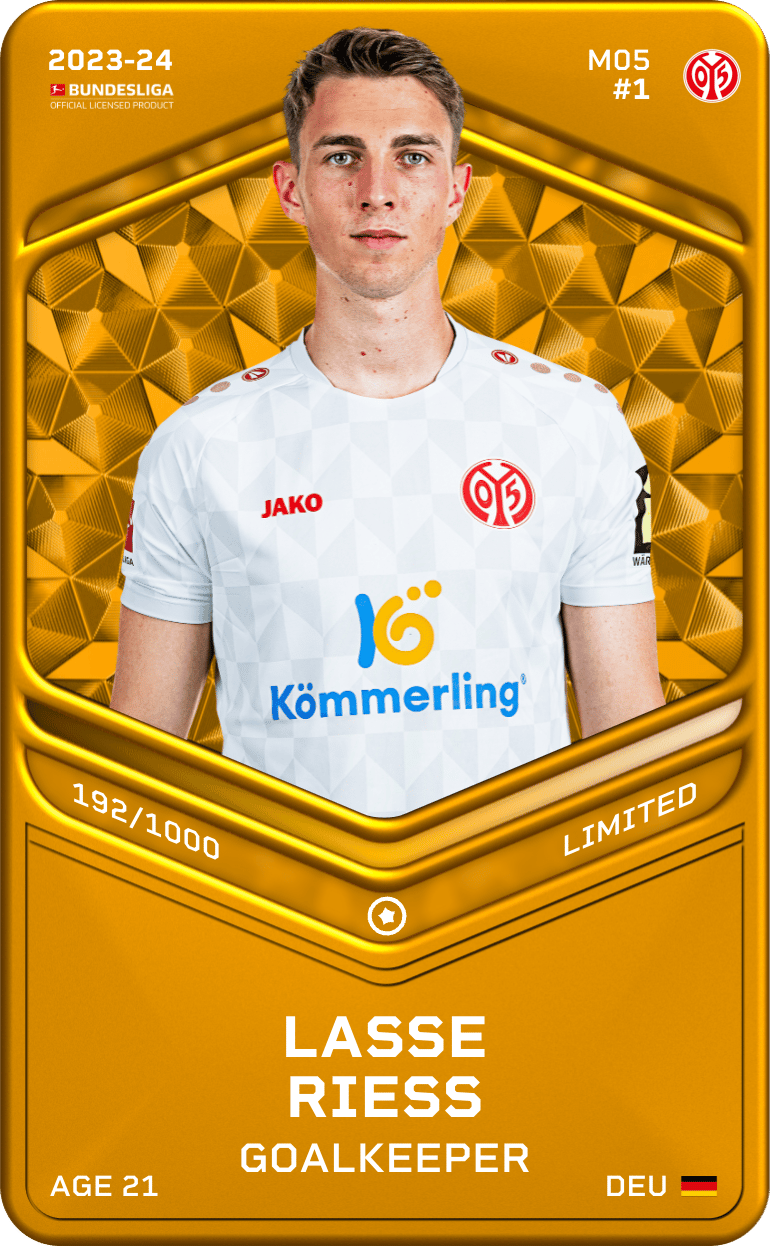 Lasse Riess 2023-24 • Limited 192/1000