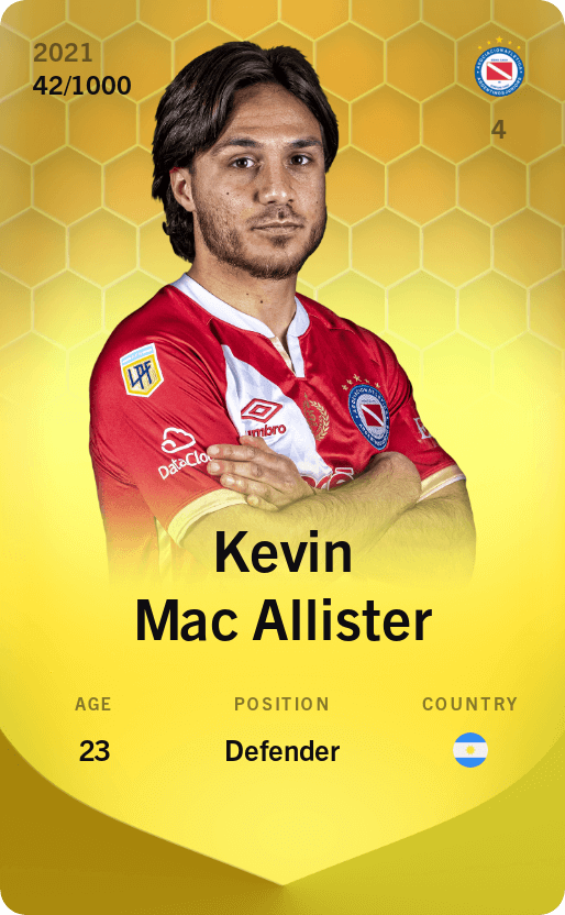 Kevin Mac Allister 2021-22 • Limited 42/1000