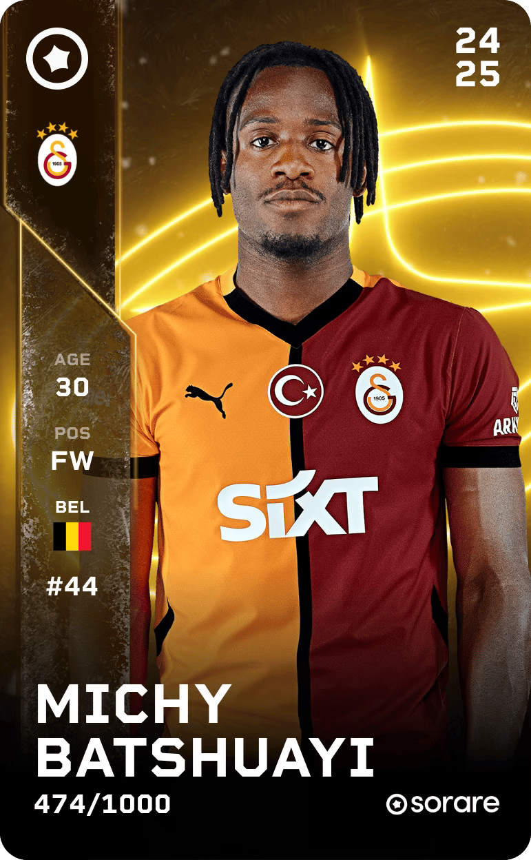 Michy Batshuayi 2024-25 • Limited 474/1000