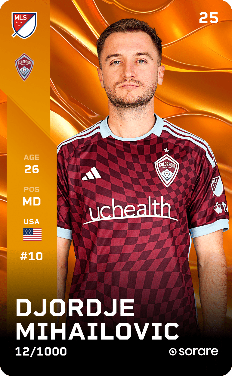 Djordje Mihailovic 2025-26 • Limited 12/1000