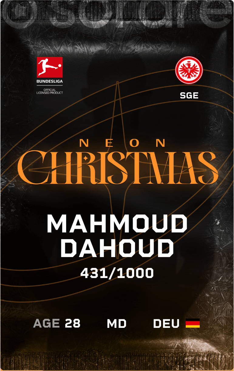 Mahmoud Dahoud 2024-25 • Limited 431/1000