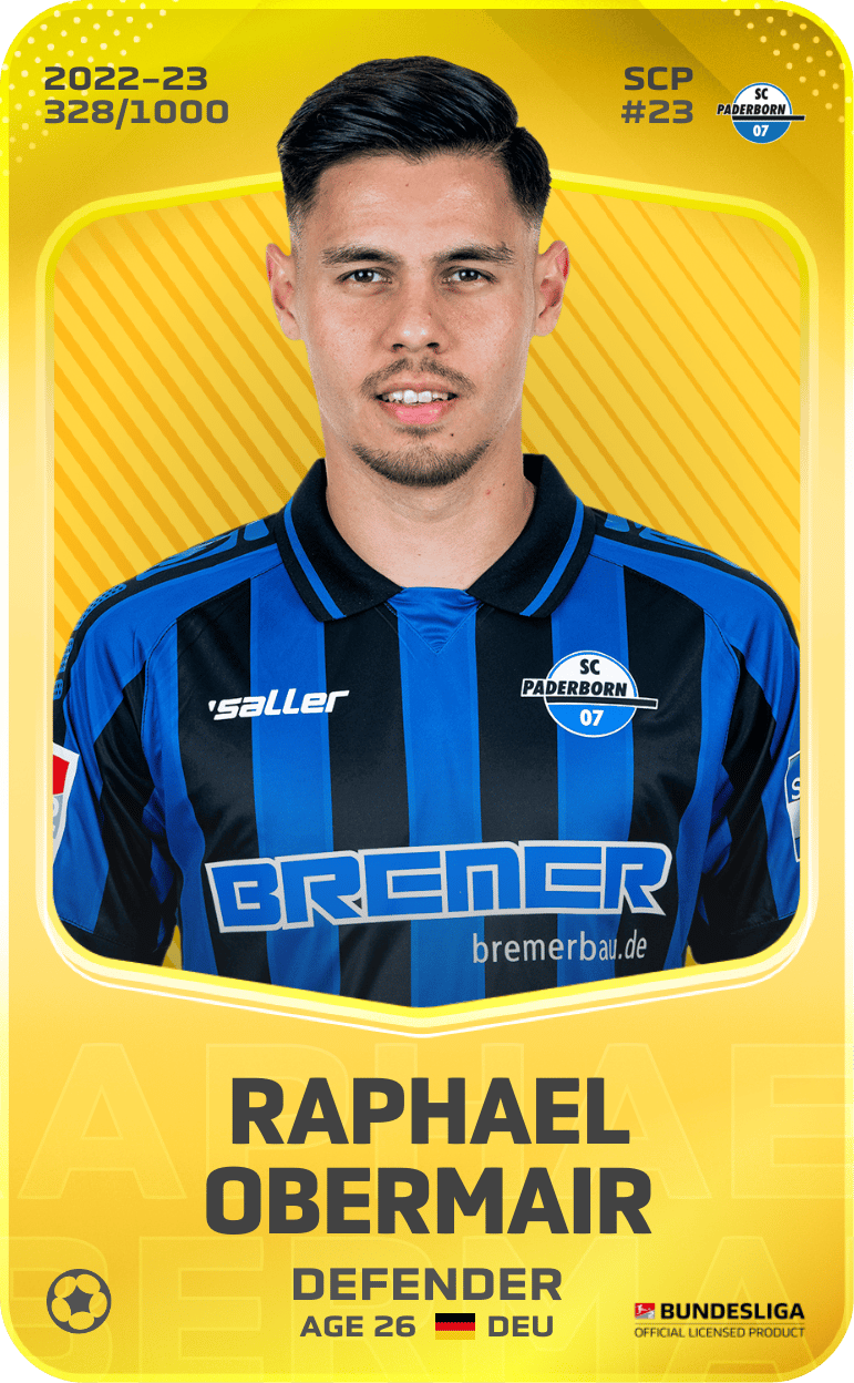 Raphael Obermair 2022-23 • Limited 328/1000