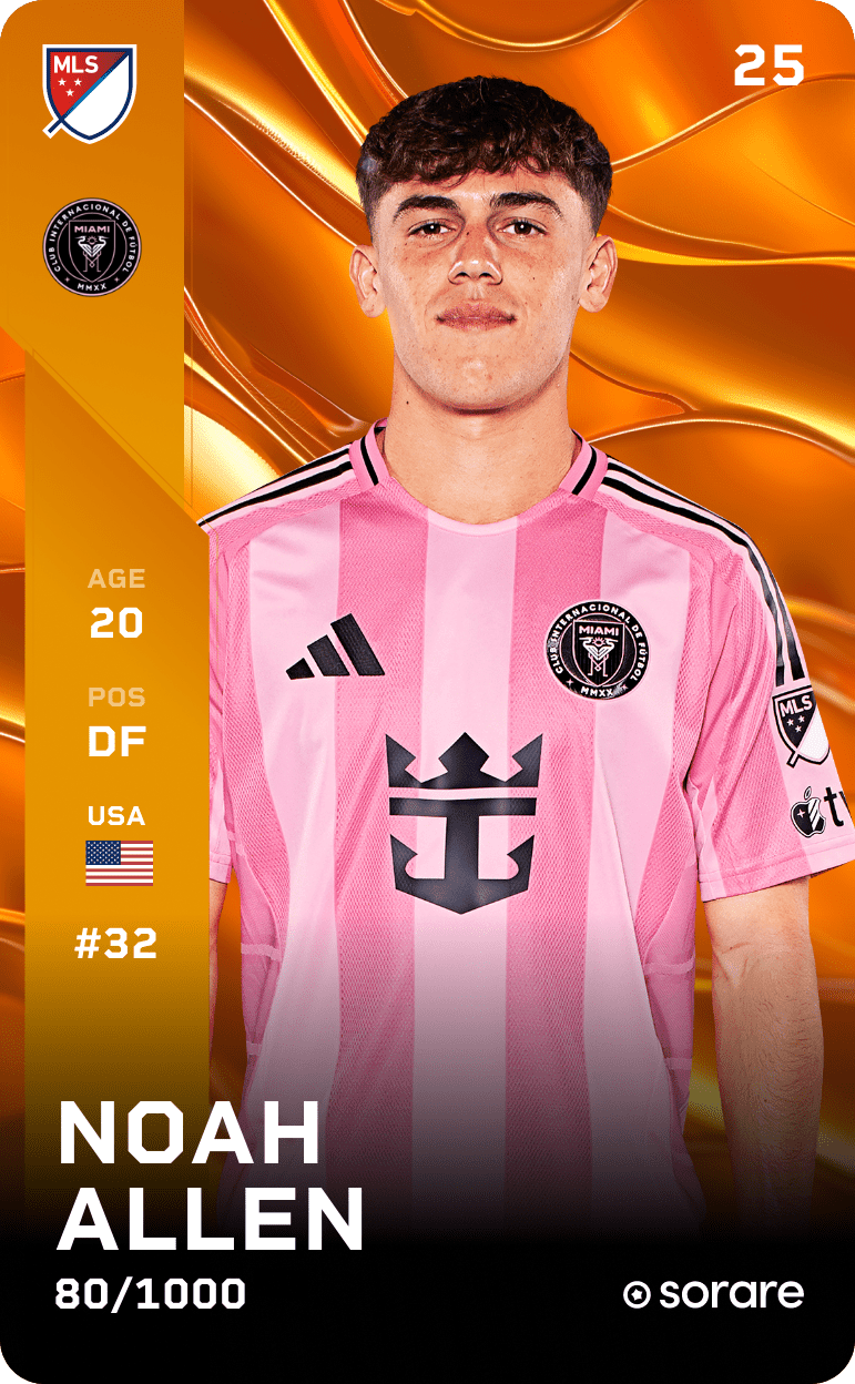 Noah Allen 2025-26 • Limited 80/1000