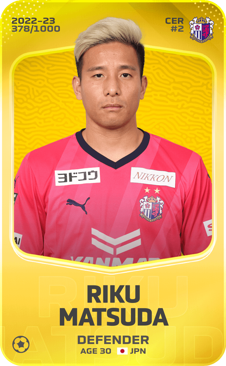 Riku Matsuda 2022-23 • Limited 378/1000