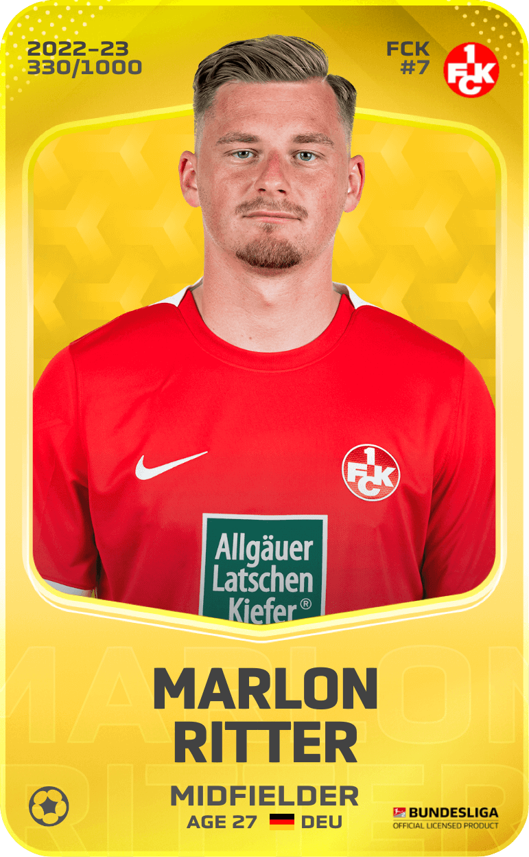 Marlon Ritter 2022-23 • Limited 330/1000
