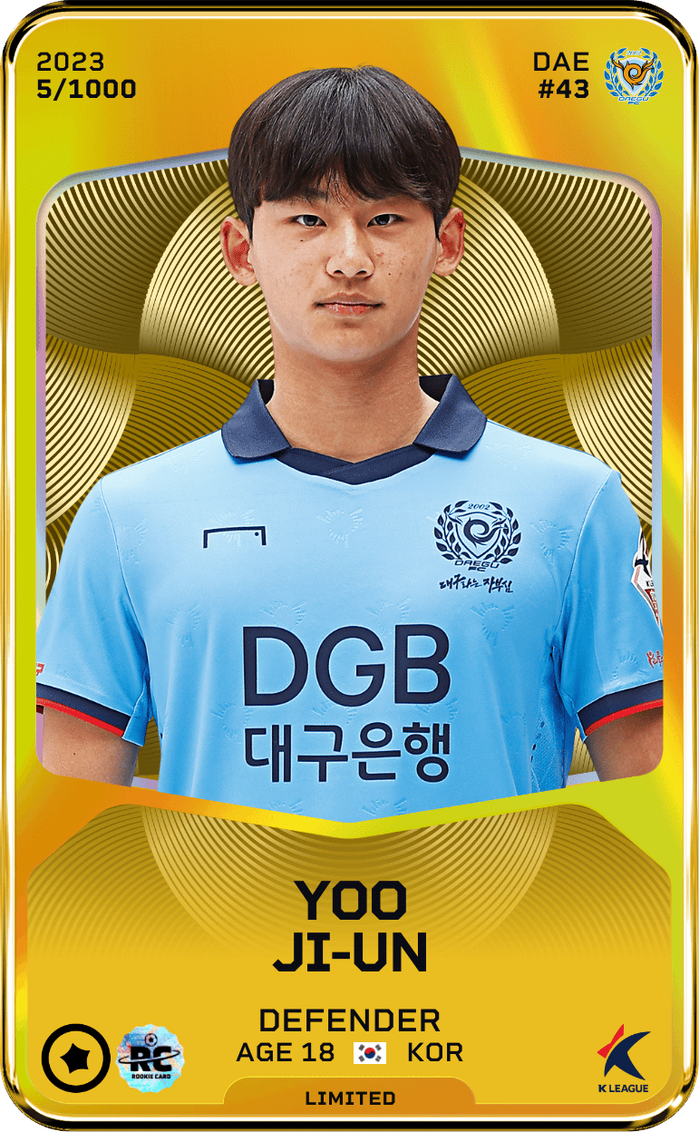 Yoo Ji-Un 2023-24 • Limited 5/1000