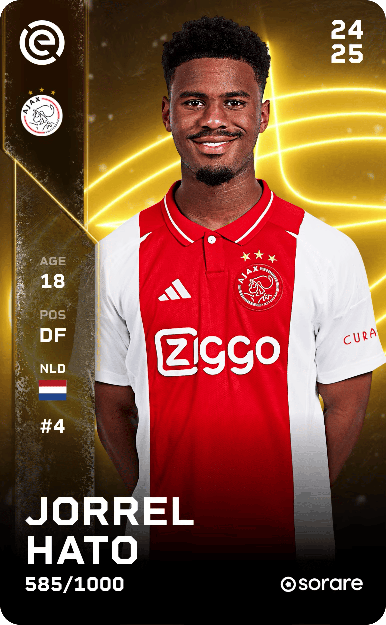 Jorrel Hato 2024-25 • Limited 585/1000