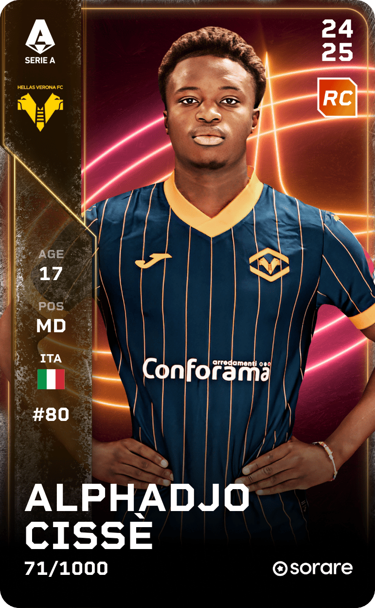 Alphadjo Cissè 2024-25 • Limited 71/1000