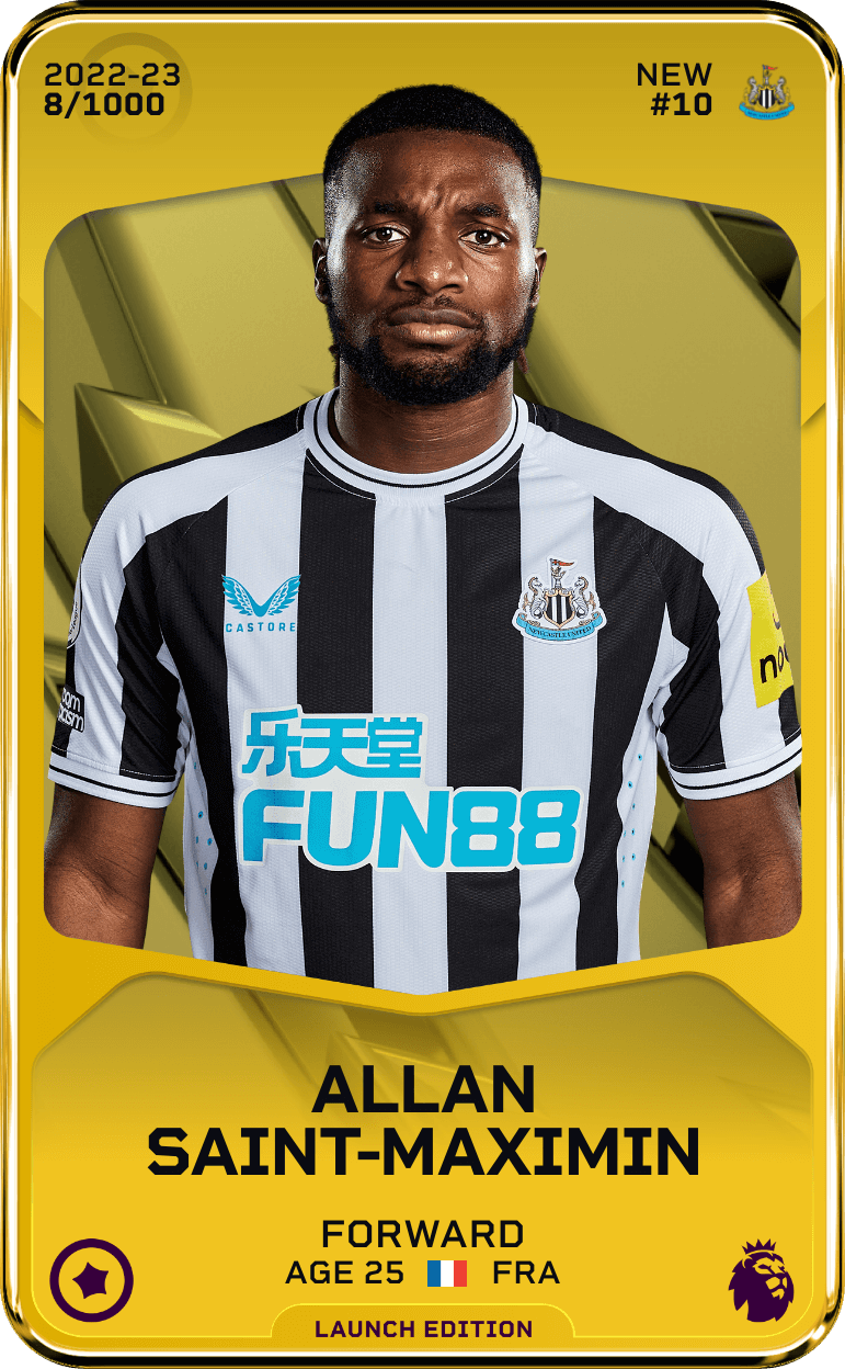 Allan Saint-Maximin 2022-23 • Limited 8/1000