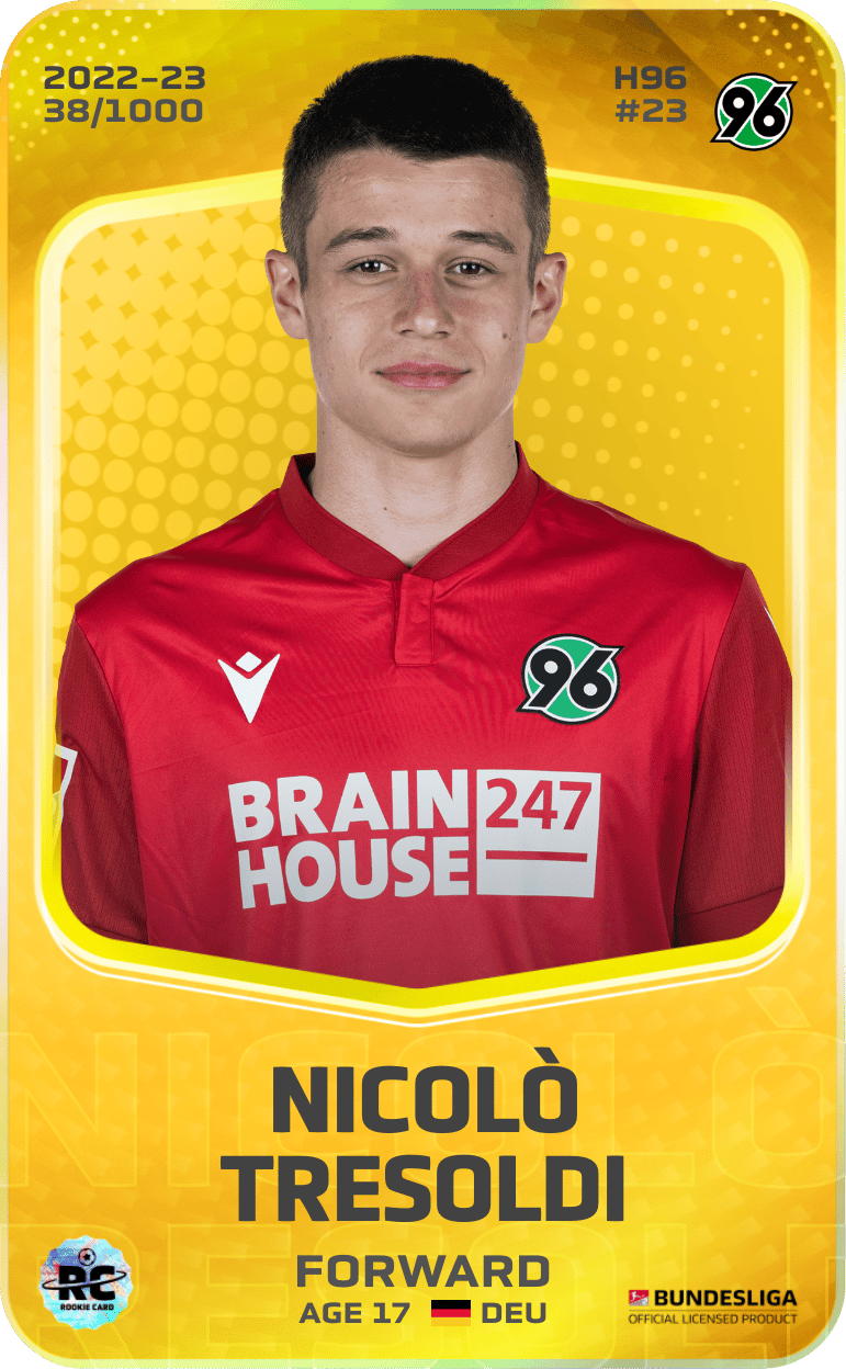 Nicolò Tresoldi 2022-23 • Limited 38/1000