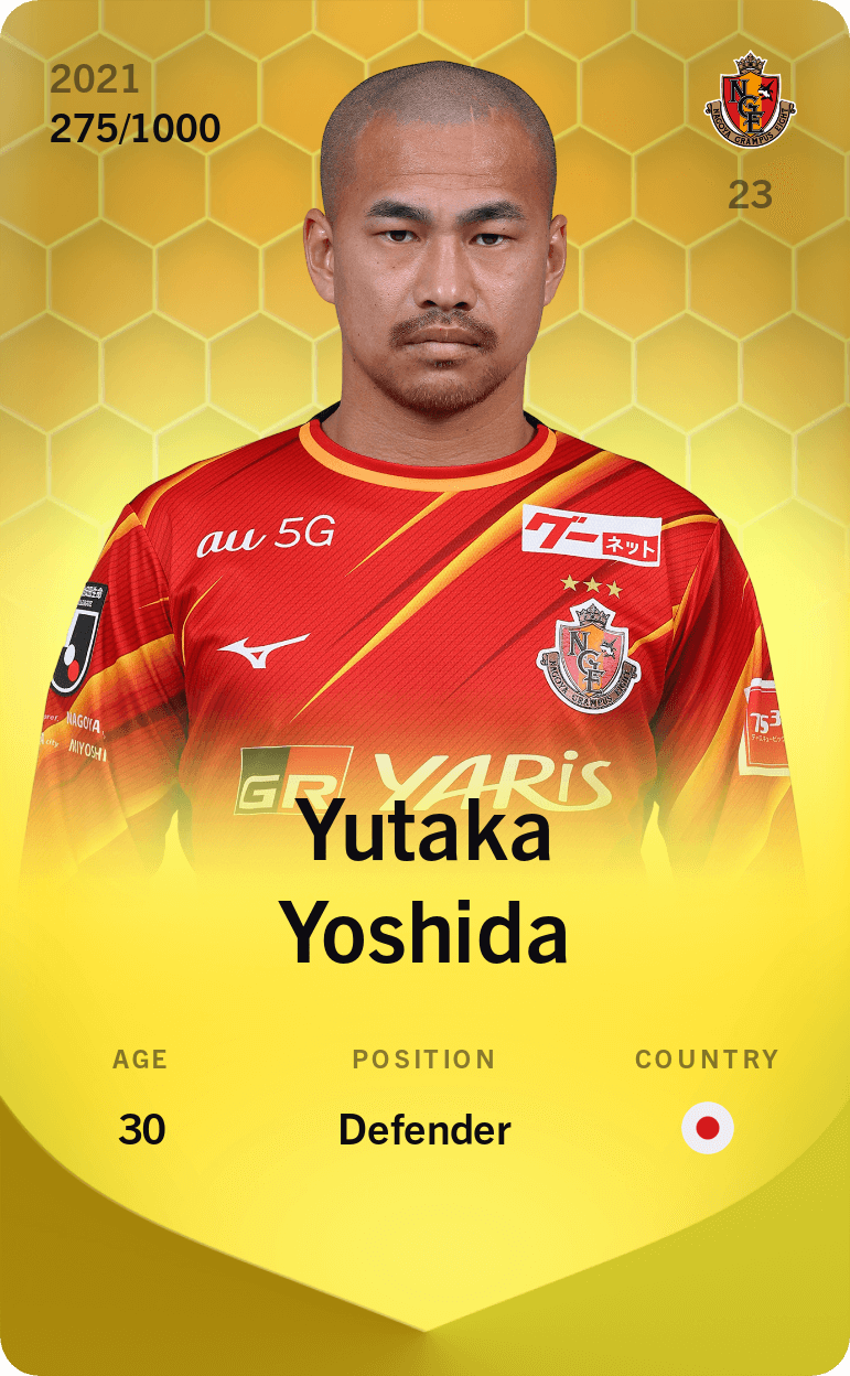 Yutaka Yoshida 2021-22 • Limited 275/1000