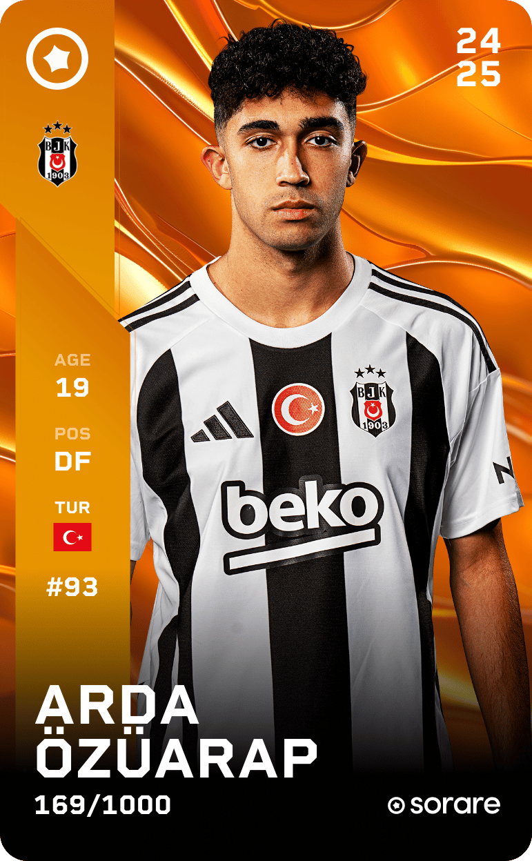 Arda Özüarap 2024-25 • Limited 169/1000