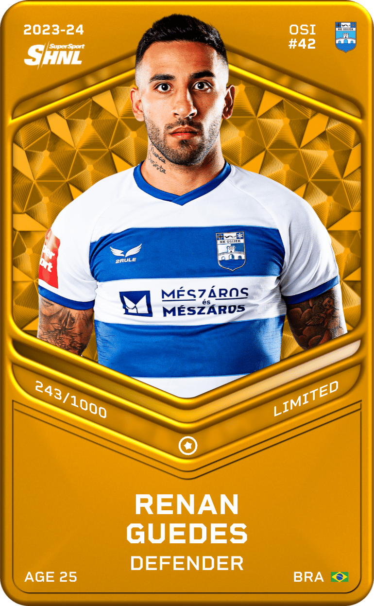 Renan Guedes 2023-24 • Limited 243/1000