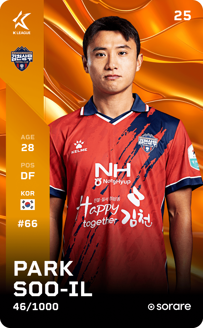 Park Soo-Il 2025-26 • Limited 46/1000