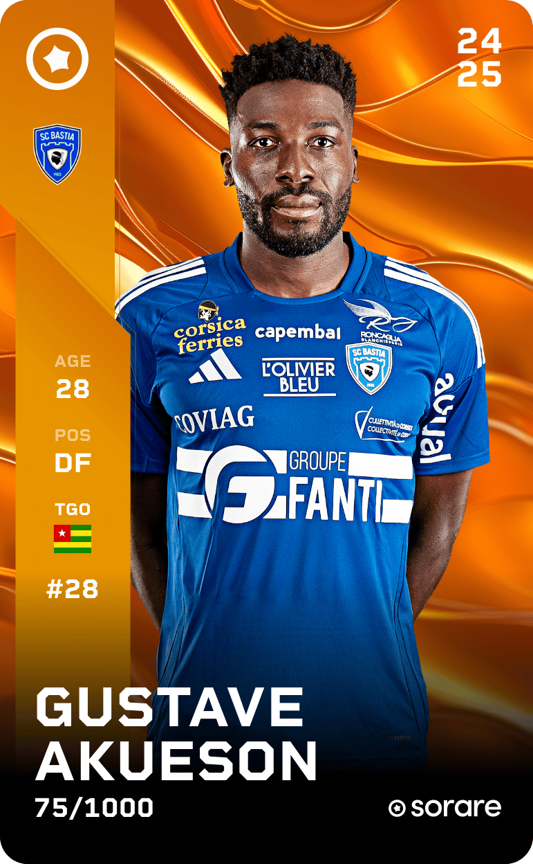 Gustave Akueson 2024-25 • Limited 75/1000