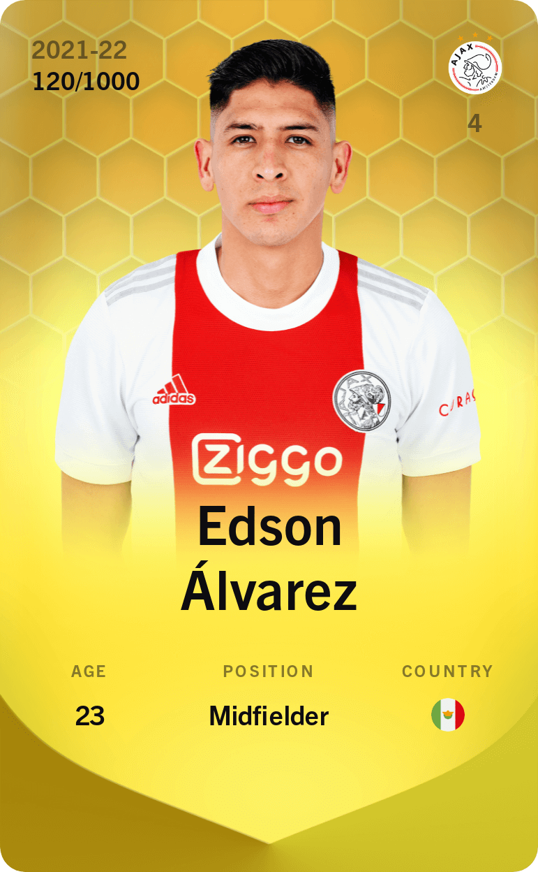 Edson Álvarez 2021-22 • Limited 120/1000
