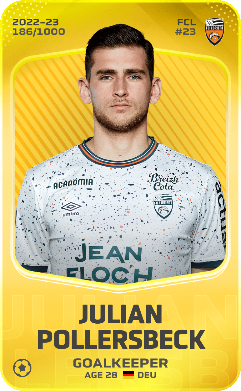 Julian Pollersbeck 2022-23 • Limited 186/1000
