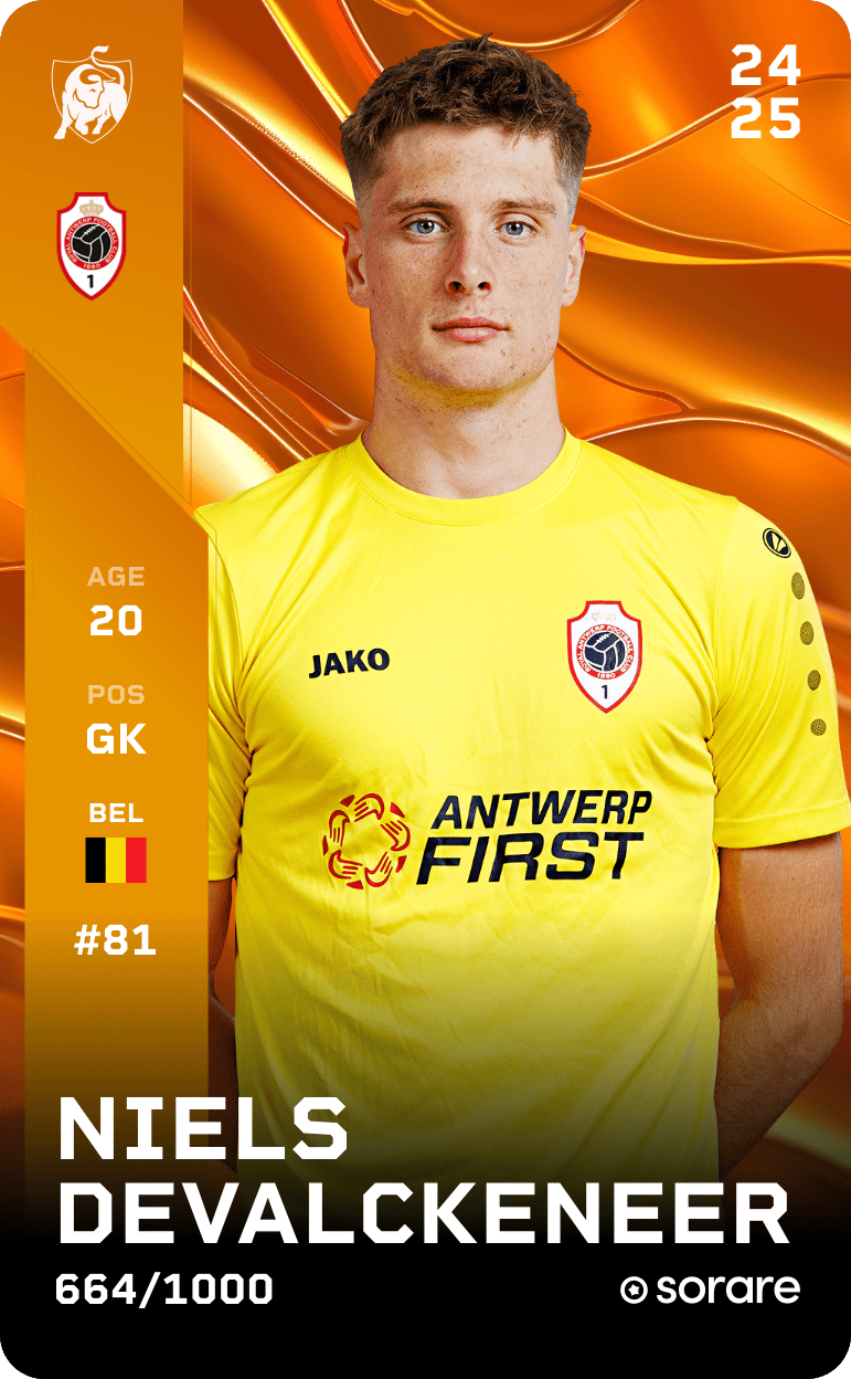 Niels Devalckeneer 2024-25 • Limited 664/1000