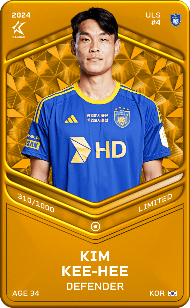 Kim Kee-Hee 2024-25 • Limited 310/1000