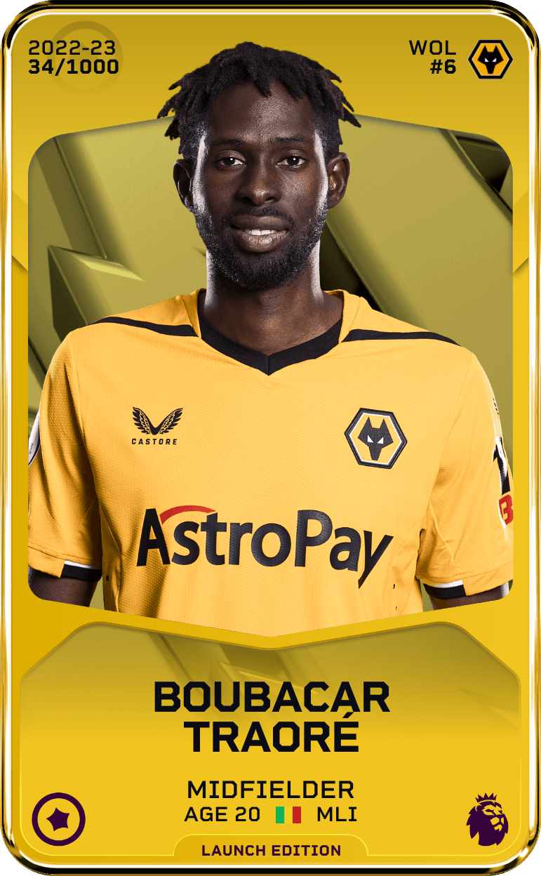 Boubacar Traoré 2022-23 • Limited 34/1000