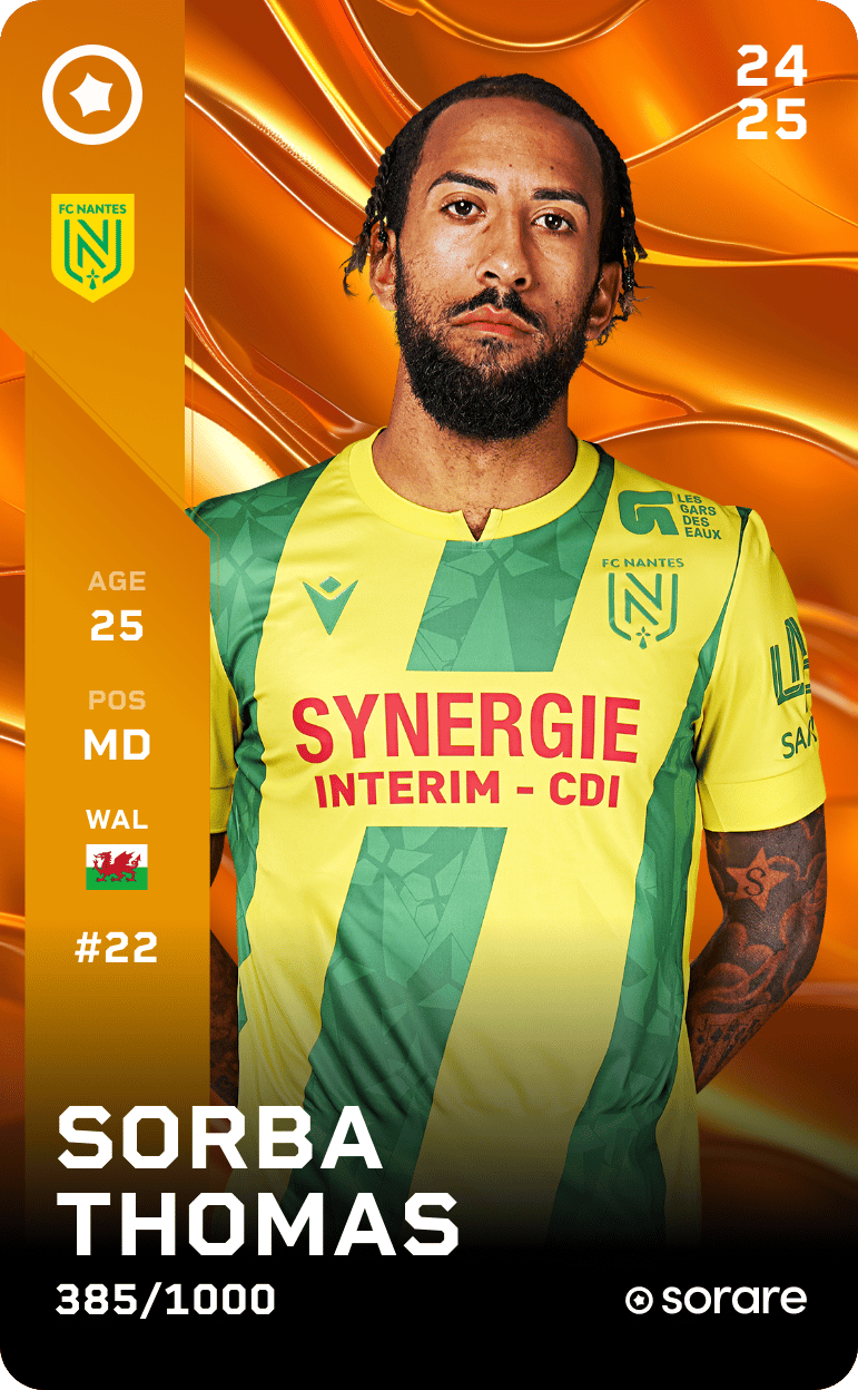 Sorba Thomas 2024-25 • Limited 385/1000