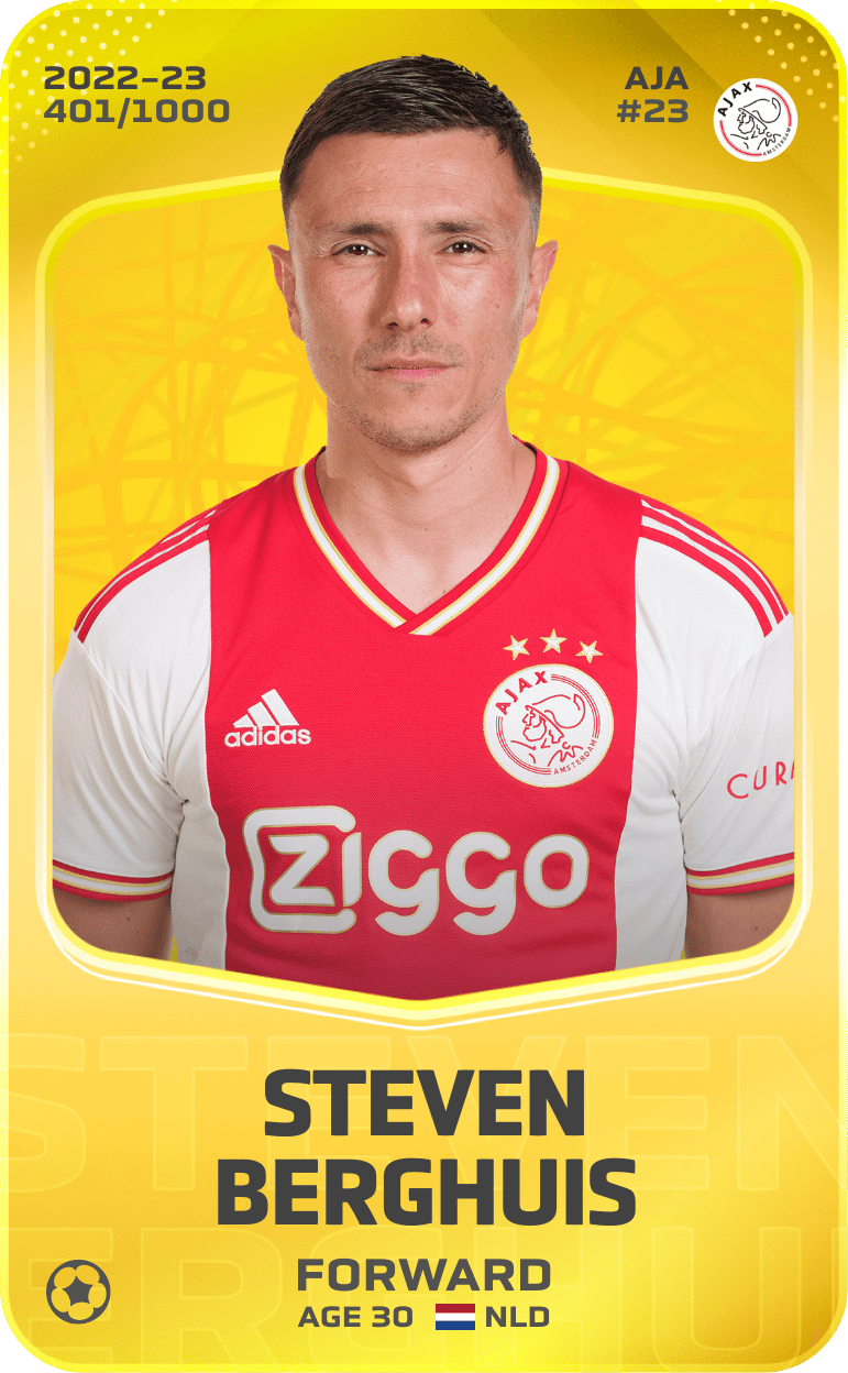 Steven Berghuis 2022-23 • Limited 401/1000