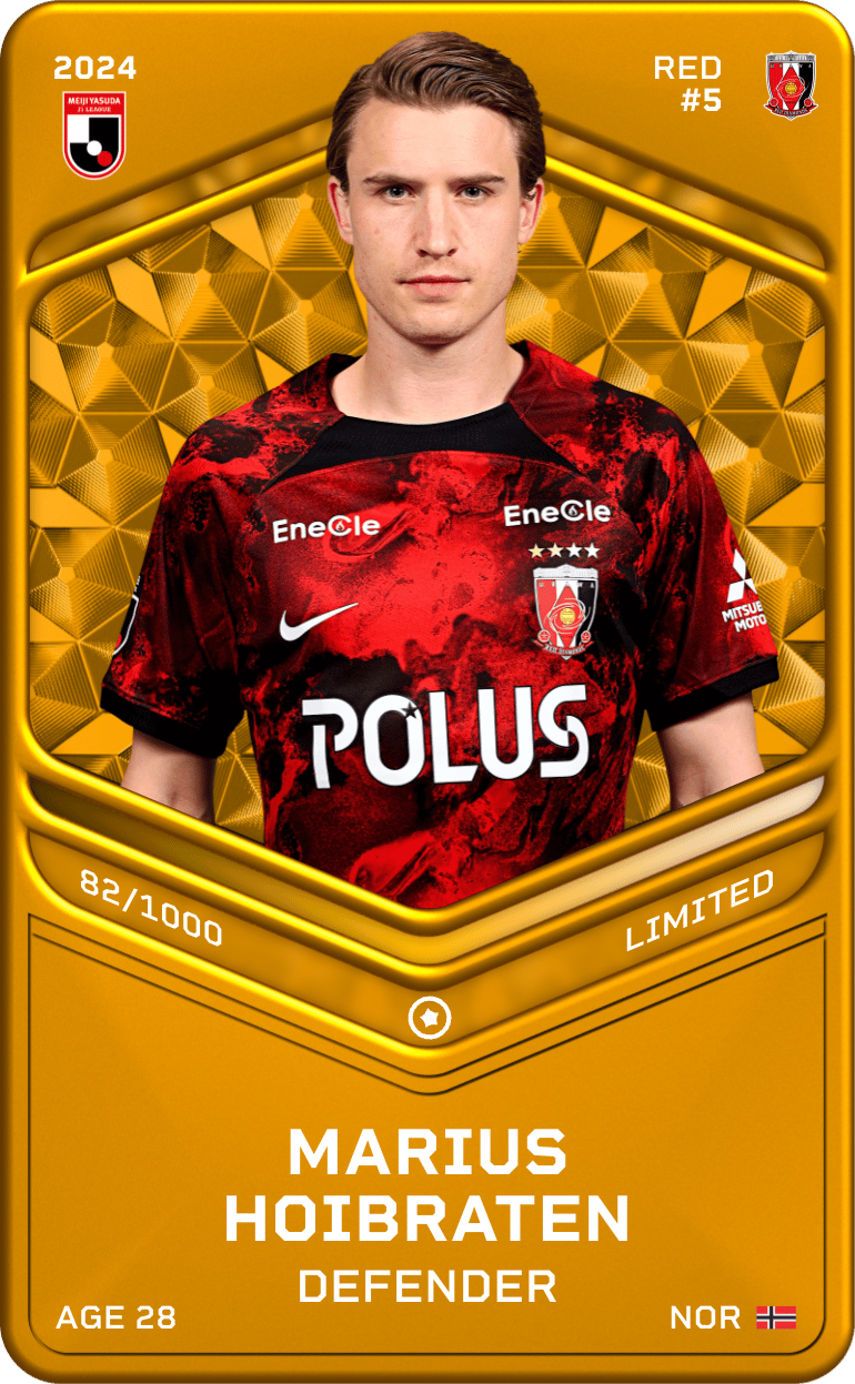 MARIUS HOIBRATEN 2024-25 • Limited 82/1000