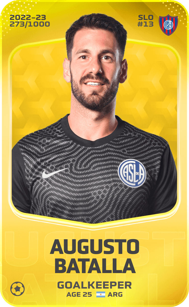 Augusto Batalla 2022-23 • Limited 273/1000