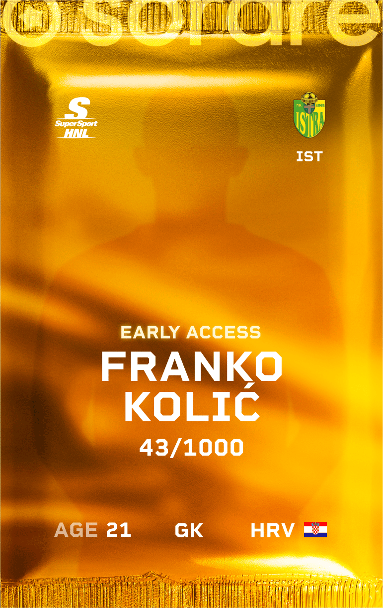Franko Kolić 2024-25 • Limited 43/1000