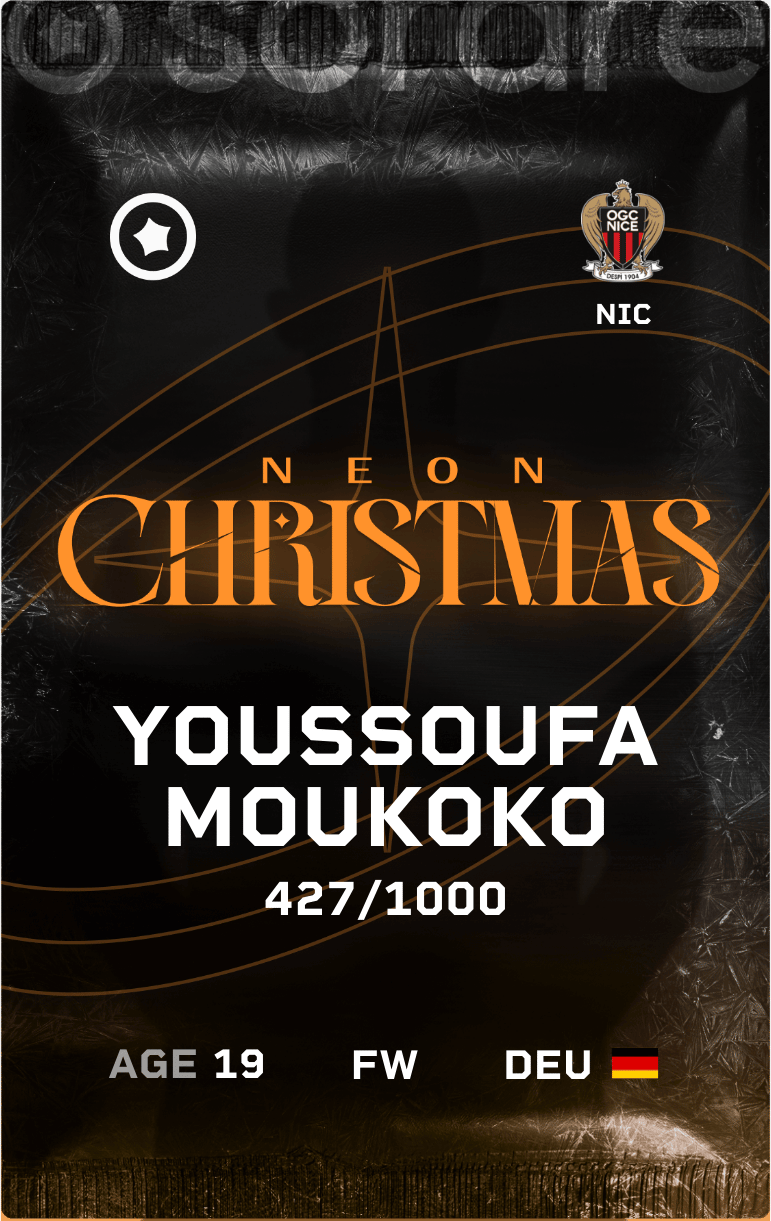 Youssoufa Moukoko 2024-25 • Limited 427/1000