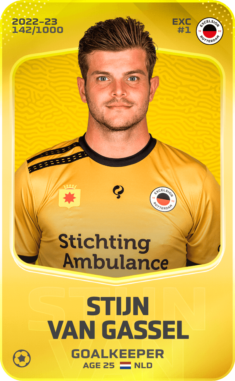Stijn van Gassel 2022-23 • Limited 142/1000