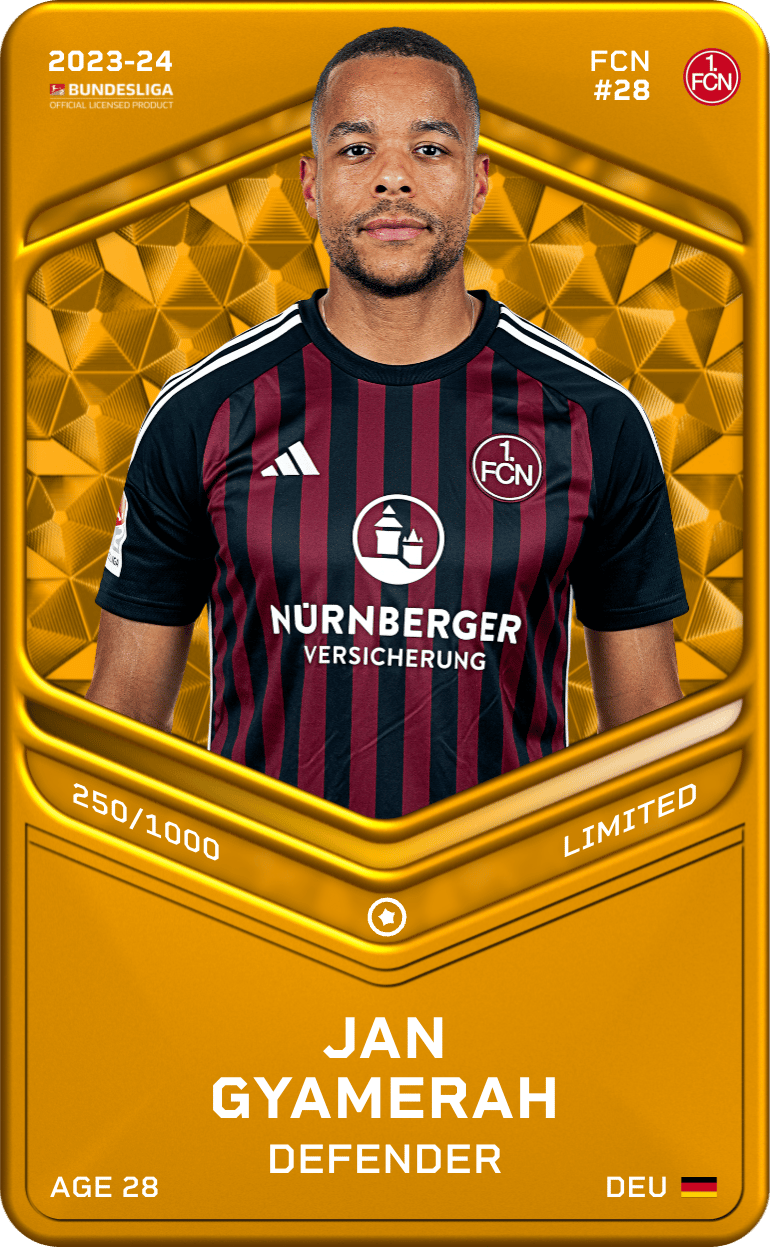 Jan Gyamerah 2023-24 • Limited 250/1000